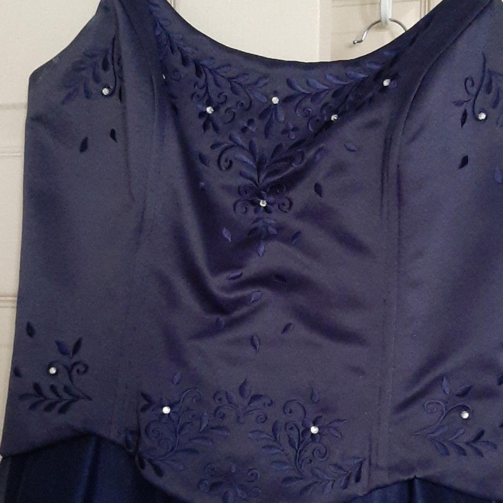 Navy blue dress